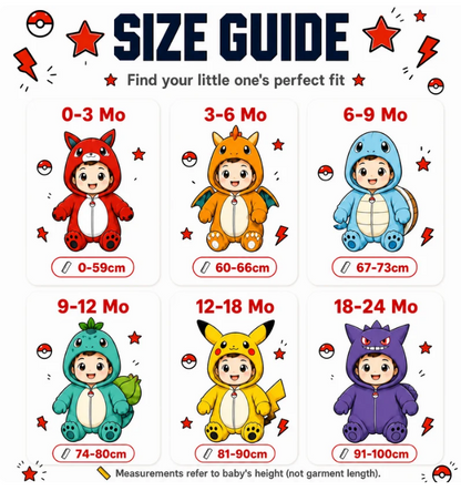 Poke Baby Onesies